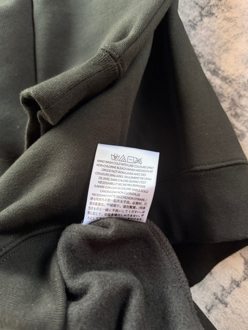 Fear of God: Essentials Hoodie (ss22) - Picture 6 of 7